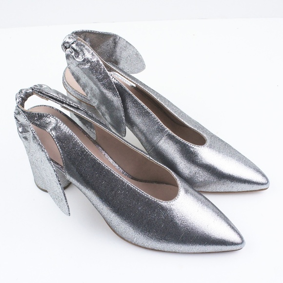 New JCREW x Loeffler Randall Estelle Bow Pumps - Picture 3 of 5